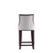Manhattan Comfort Fifth Avenue Faux Leather Counter Stool in Light Grey CS012-LG - alternate 5